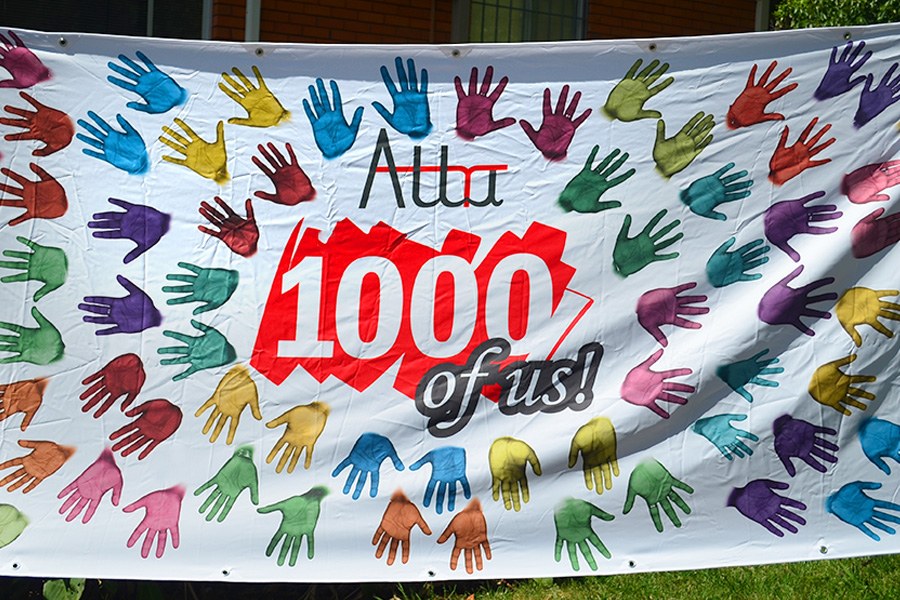 Attra's 1000 of Us Banner