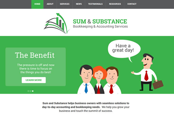 Sum & Substance Website