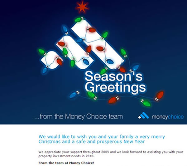 Christmas Emails Money Choice